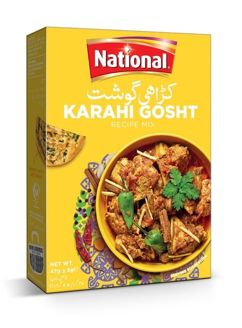 National Karahi Ghosht Recipe Mix 47 gr