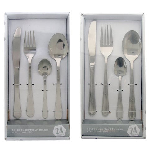Cutlery Set Stainless Steel 24 PCS
