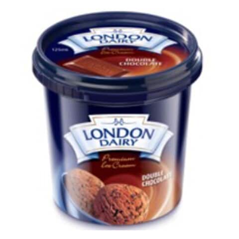 London Dairy Premium Double Chocolate Ice Cream 125ml