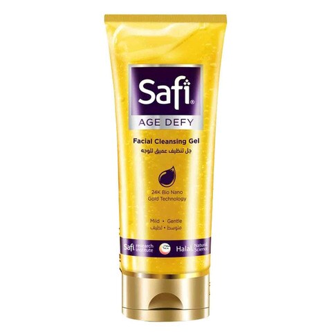 Safi Age Defy Facial Cleansing Gel Gold 100g