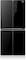 Sharp 401L Net Capacity French 4 Door Bottom Mount Inverter Refrigerator With Patented Plasmacluster Technology, AGCU Nano Deodorizer Enabled, Black Glass, SJ-FH560-BK3
