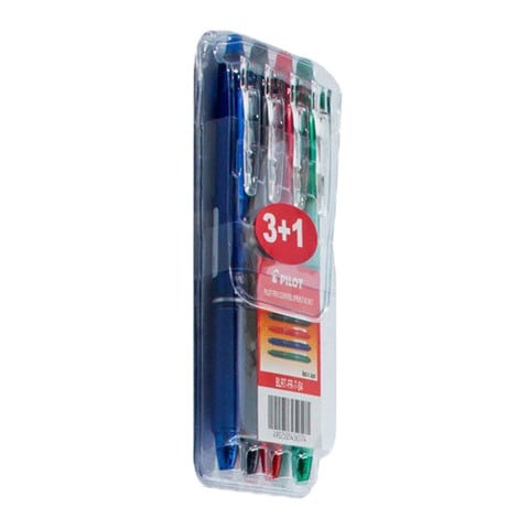 Pilot Frixion Colouring Ballpoint Pen Multicolour 4 PCS