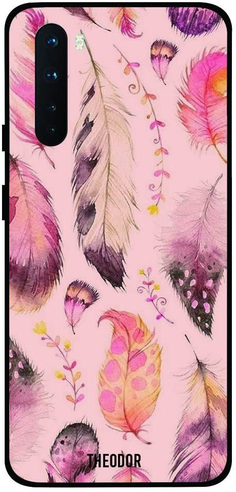 Theodor - OnePlus Nord Case Cover Feather Flexible Silicone Cover