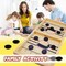 Aiwanto Bouncing Chess Board Game Hockey Game Board Games Parent Child Interactive Game (24*37 cm)