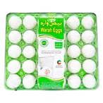 اشتري وارا بياض بيض وسط 30 حبة في الكويت