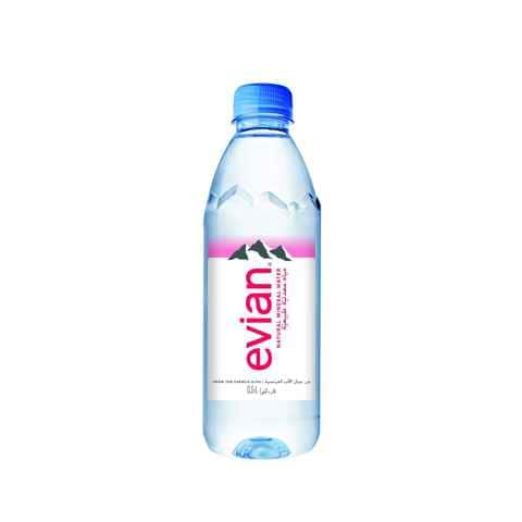 evian Natural Mineral Water 500ml