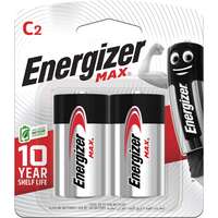 Energizer Max C Alkaline Batteries (E932)- Pack of 2