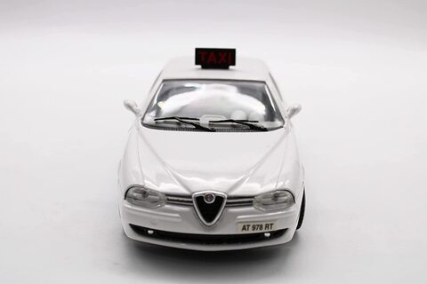 Generic Alfa Romeo 156 Taxi Die Cast Car