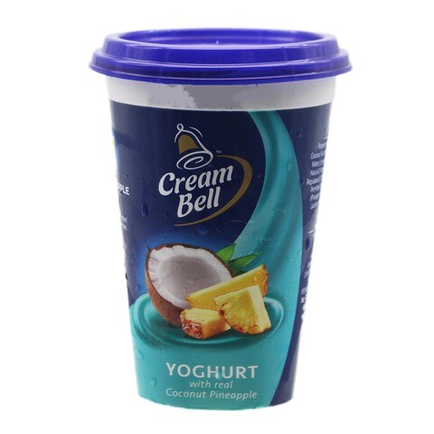 Creambell Coconut And Pineapple Yogurt 450ml