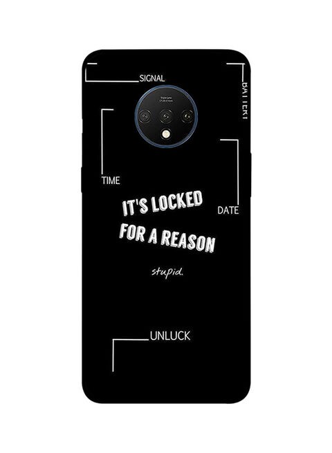 Theodor - Protective Case Cover For Oneplus 7T Its Locked For A Reason