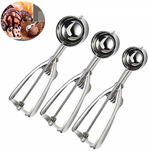 030070 Ice cream scoop in 18/10 stainless steel brand PIAZZA capacity 1/70 l