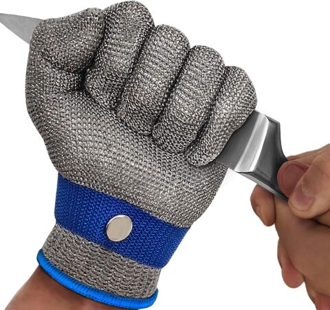 Buy Cut Resistant Glove, Stainless Steel Wire Mesh Metal Glove for
