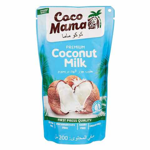 Coco Mama Premium Coconut Milk 200ml