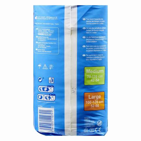 Carrefour Diapers Absodys Soft All In One Day Adult Medium 20 Count