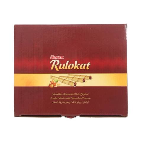 Ulker Rulokat Wafer Rolls With Hazelnut Cream 24gx24
