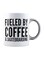 muGGyz Let&#39;s Float Away Printed Ceramic Coffee Mug White