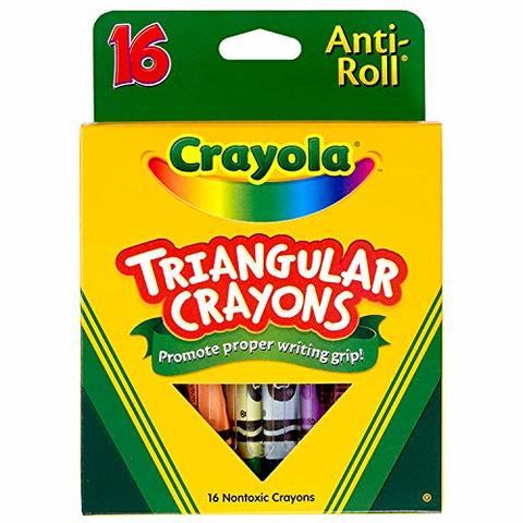 Crayola Triangular Crayons, Multi Color