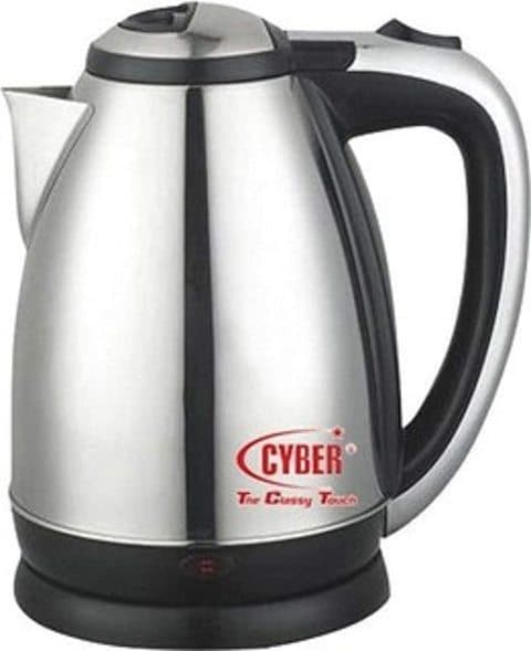 Cyber Electric Kettle 2L Cyk-556 Silver/Black