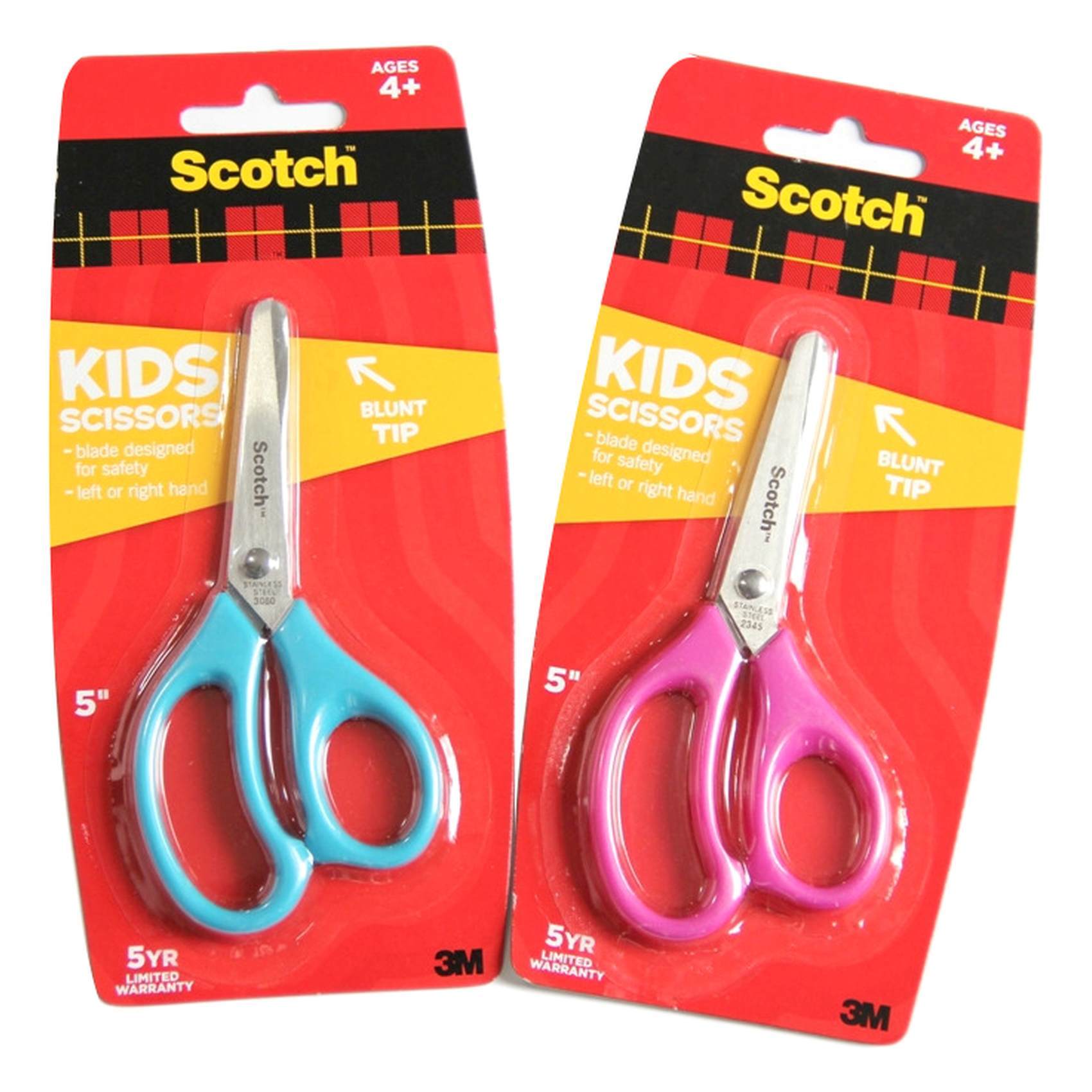 Scotch Soft Touch Blunt Kids Scissors and Set