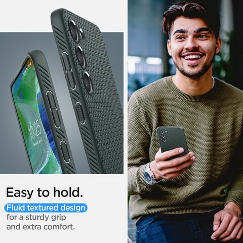 Spigen Liquid Air designed for Samsung Galaxy S23 PLUS case cover (2023) - Abyss Green