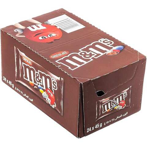 MAndMs Chocolate 45g Pack of 24