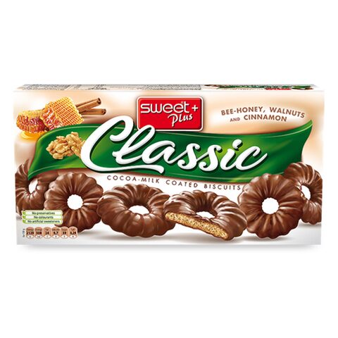 Sweet Plus Classic Biscuits Bee-Honey 170GR