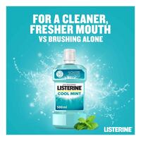Listerine Cool Mint Daily Mouthwash Blue 500ml Pack of 3