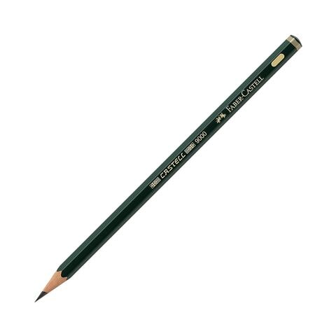 Faber-Castell HB-2 Eraser Tip Lead Pencils 1144 Blue 12 PCS