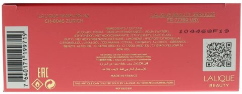 Lalique Soleil Women&#39;s Eau De Perfume, 100 ml