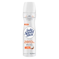Lady Speed Stick Zero Fresh Coconut Antiperspirant Deodorant Spray 150ml