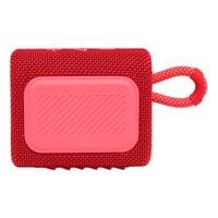 JBL Go 3 Portable Waterproof Speaker with JBL Pro Sound and Powerful Audio Red