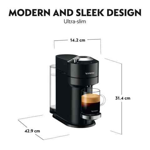 Nespresso C-Maker Vertuo GCV1 Black 1.1L