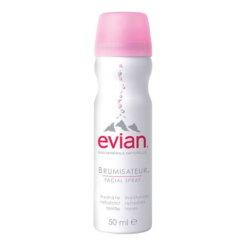 Evian Natural Mineral Water Facial Spray White 50ml