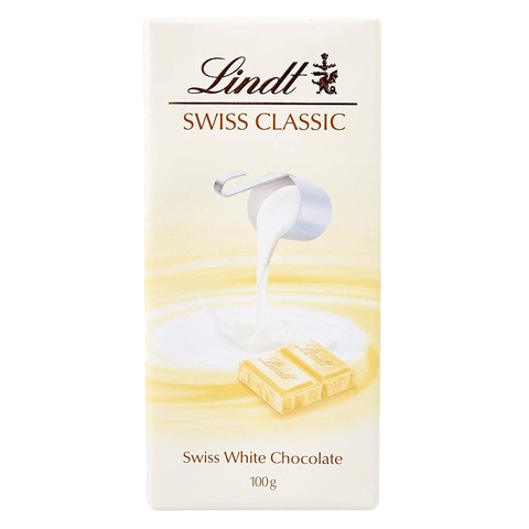 Lindt Swiss Classic White Chocolate 100g