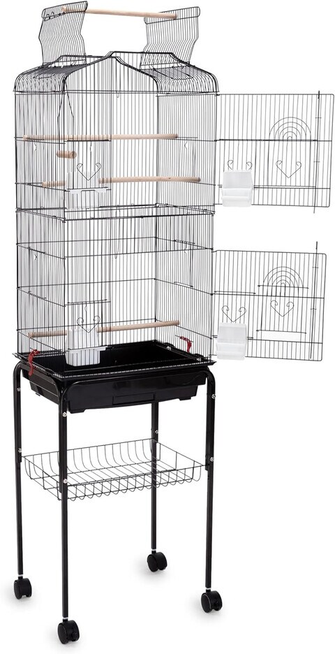 تسوق Egardenkart® Open Play Top Bird cage with Rolling Stand for