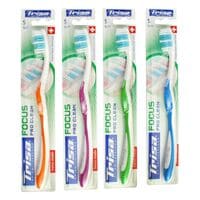 Trisa Focus Soft Toothbrush Multicolour 4 PCS