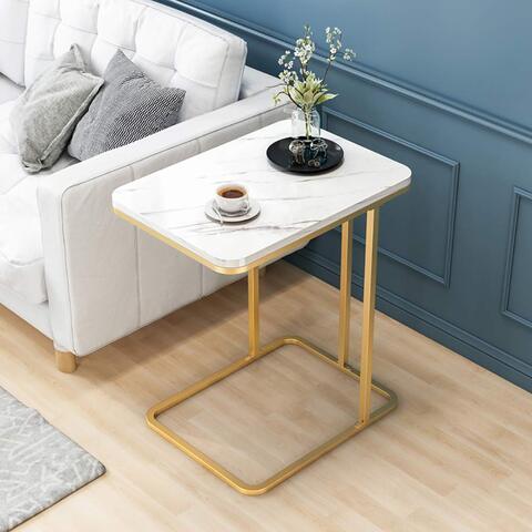 Sofa with deals side table