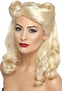 40s Pin Up Blonde F Wig With Vipcory Rolls