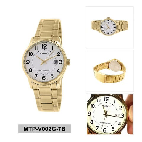 Casio MTP-V002G-7B2UDF Analog Watch Gold