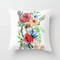 DEALS FOR LESS - 1 Piece Colorful Flowers Design, Decorative Cushion Cover.