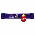 Buy Cadbury Dairy Milk Hazelnut Milk Chocolate Block - 22 gram - 12 Pieces in Egypt