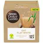 Buy Nescafe Dolce Gusto Coffee Oat Flat White 130.8g in Kuwait