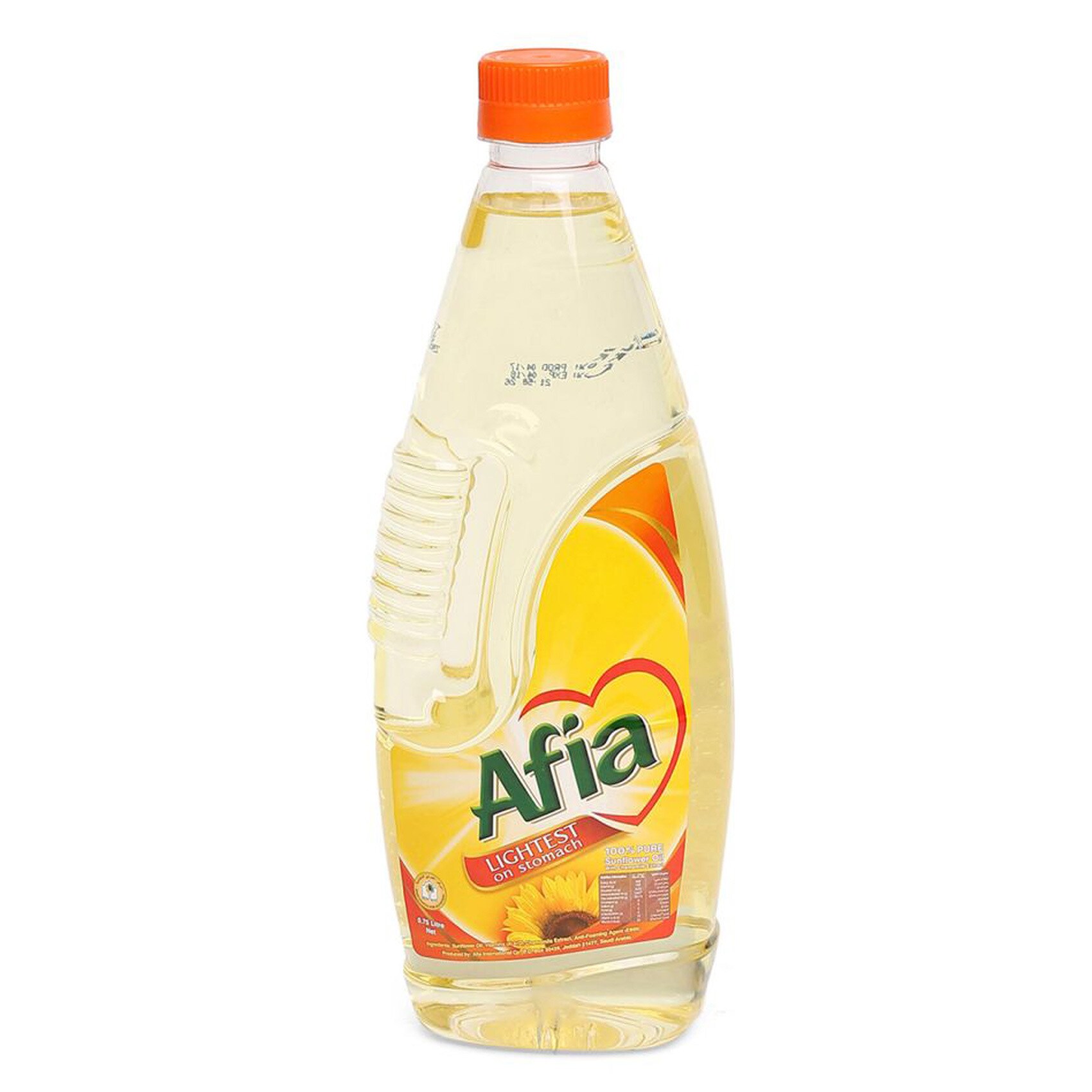Buy Afia Sunflower Oil 750ml Online Shop Food Cupboard on Carrefour UAE
