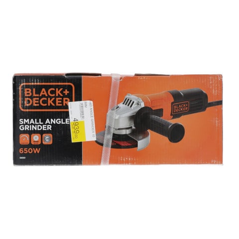 Buy Black Decker Small Angle Grinder 650w G650 Online