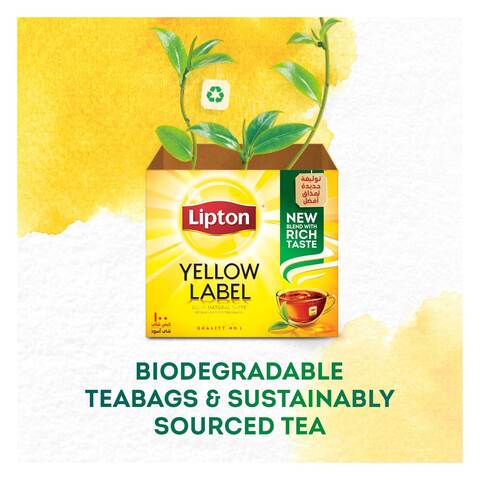 Lipton Yellow Label Teabags, 25 Bags