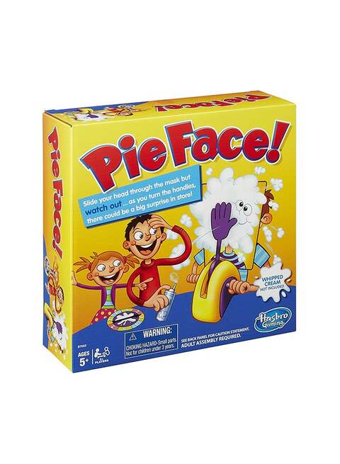 Pie face online game showdown