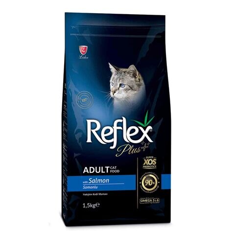 Reflex Plus Salmon Adult Cat Food 1.5kg