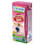 Buy Lacnor Essentials Strawberry Flavoured Milk 180ml in UAE