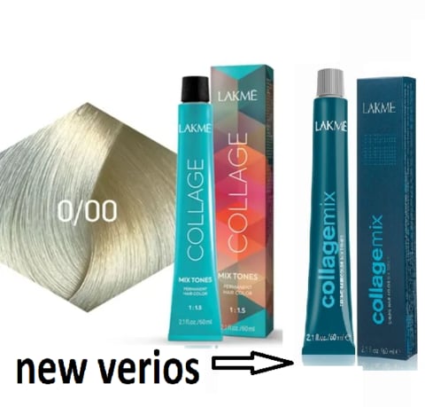 Buy Lakme Collagemix Cream Hair Color Mix Tones 0/00 Lightener 60M Online -  Shop Beauty & Personal Care on Carrefour Saudi Arabia