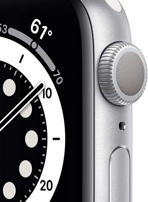 apple watch series 6 silver aluminum